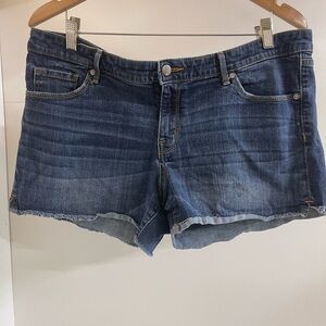 Classic Blue Denim Jean Shorts for Women